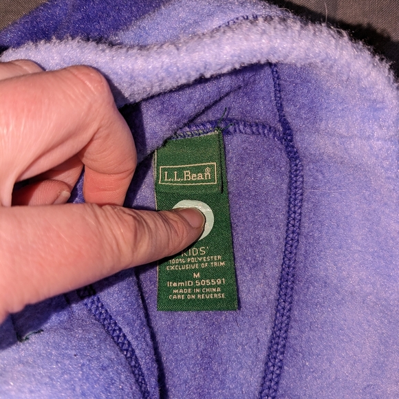 L.L. Bean Jackets & Coats Ll Bean Fleece Jacket And Hat Poshmark